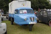 Borgward Goli am 29.06.2009 in 76689 Karlsdorf-Neuthard zur Oldtimerausstellung 