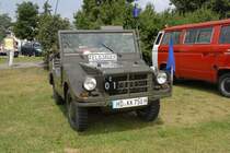 DKW Munga am 29.06.2009 in 76689 Karlsdorf-Neuthard zur Oldtimerausstellung