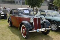 DKW F 7 Meisterklasse, 700ccm, 20 PS, steht am 29.06.2009 in 76689 Karlsdorf-Neuthard zur Oldtimerausstellung