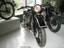 Dieses BMW Motorrad kann wie noch viele andere BMW's im Verkehrshaus in Luzern betrachtet werden.