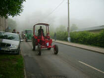 GT124 beim Korso durch Grnhain beim Oldtimer und traktorentreffen des ADMV