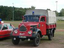 Feuerwehrfahrzeug vom Typ Garant. 4.8.2007, Strausberg