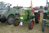 Deutz F1L514-51 bei der Oldtimerausstellung in 76689 Karlsdorf-Neuthard am 29.06.09 