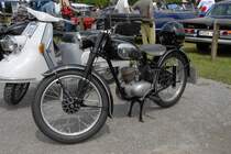 DKW RT 125 ist ebenfalls bei der Oldtimeraustellung in Karlsdorf-Neuhart zu bewundern, 29.06.2009