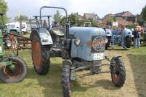 Eicher bei der Oldtimerausstellung in 76689 Karlsdorf-Neuthard am 29.06.09 