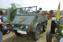 Unimog bei der Oldtimerausstellung in 76689 Karlsdorf-Neuthard am 29.06.09 