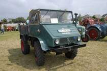 Unimog bei der Oldtimerausstellung in 76689 Karlsdorf-Neuthard am 29.06.09 