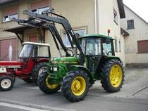 John Deere 1640 pr�sentiert sich in Mittelkalbach anl. Ortsjubil�um am 29.06.2009