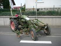 Fendt GT mit  Gebrauchsspuren  pr�sentiert sich anl. des Ortsjubil�ums in Mittelkalbach am 29.06.2009