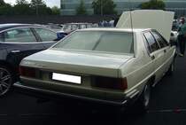 Heckansicht eines Maserati Quattroporte der Seria III. 