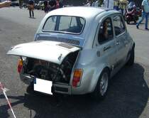 Heckansicht eines Giannini 590 GT. Aufgrund der fehlenden Kategorie Giannini habe ich das Bild mal in der Kategorie des Basisfahrzeuges eingestellt.  Forza Italia  = Oldtimertreffen für italienische Fahrzeuge am 30.05.2024 an Mo´s Bikertreff in Krefeld.