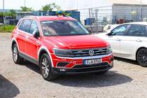 Feuerwehr Frankfurt am Main VW Tiguan KdoW am 26.05.24 beim Tag der offenen Tür an der Wache 20