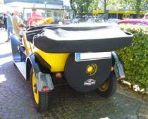 Heckansicht eines Citroen B12 Tourisme Torpedo. 10. Borbecker Classic Day am 09.06.2024 in Essen-Borbeck.