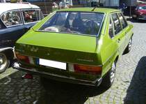 Heckansicht eines VW Passat B1 Typ 32 TS. 10. Borbecker Classic Day am 09.06.2024 in Essen-Borbeck.