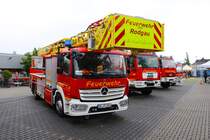 Feuerwehr Rodgau Süd Mercedes Benz Atego DLK 23/12 am 30.05.24