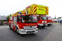Feuerwehr Rodgau Süd Mercedes Benz Atego DLK 23/12 am 30.05.24