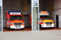 Malteser Frankfurt Mercedes Benz Sprinter RTW und BF Frankfurt Mercedes Benz Sprinter RTW am 02.06.24 beim Tag der offenen Tür auf der Wache 4