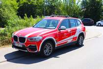 Kreis Offenbach BMW X5 KdoW am 08.06.24 beim Tag der offenen Tür der Johanniter in Offenbach 