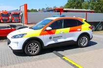 Die Johanniter Regionalverband Offenbach Ford Kuga KdoW am 08.06.24 beim Tag der offenen Tür zum 50 jährigen Jubiläum