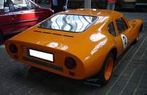 Heckansicht eines Melkus RS 1000. 16. Oldtimer-Festival an der  Alten Dreherei  in Mülheim an der Ruhr am 15.06.2024.
