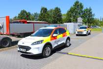 Die Johanniter Regionalverband Offenbach Ford Kuga KdoW am 08.06.24 beim Tag der offenen Tür zum 50 jährigen Jubiläum