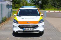 Die Johanniter Regionalverband Offenbach Ford Kuga KdoW am 08.06.24 beim Tag der offenen Tür zum 50 jährigen Jubiläum