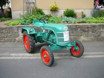 Kramer KL 130 steht am 29.06.2009 in Mittelkalbach anl. des 650-j�hrigen Ortsjubil�ums