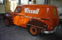 Profilansicht eines Opel L-50 Lieferwagens aus dem Jahr 1950. 16. Oldtimer-Festival an der  Alten Dreherei  in Mülheim an der Ruhr am 15.06.2024.