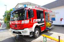 Feuerwehr Kelkheim (Taunus) Mercedes Benz Atego LF10 am 08.06.24 beim Tag der Feuerwehr