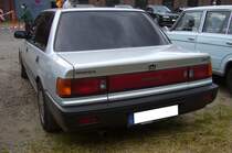 Heckansicht einer Honda Civic MK4 Stufenhecklimousine aus dem Jahr 1989. 16. Oldtimer-Festival an der  Alten Dreherei  in Mülheim an der Ruhr am 16.06.2024.