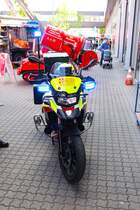 ASB Frankfurt am Main BMW Motorrad am 02.06.24 beim Tag der offenen Tür auf der Wache 1