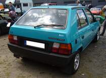 Heckansicht eines Skoda Favorit 135L. 16. Oldtimer-Festival an der  Alten Dreherei  in Mülheim an der Ruhr am 15.06.2024.