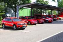 Feuerwehr Frankfurt am Main PKW am 02.06.24 beim Tag der offenen Tür auf der Wache 1