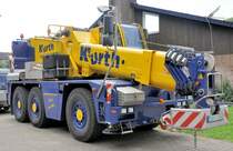 Autokran der Firma  Kurth Autokrane  - 2. Perspektive - 04.07.2009