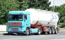 DAF XF -  S & K Transporte  am 19.06.2009 in Euskirchen.