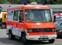 Mercedes Rettungswagen der  Malteser  am 04.07.2009 in Bad Mnstereifel.