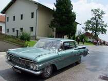 Chevrolet bei der Oldtimerrundfahrt in Neukirchen/Vckla; 090705