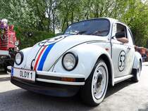 VW-Käfer, Oldy1 bzw. Herbie-53, beim Oldtimertreffen in St.Martin; 240407
