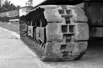 Raupenfahrwerk des RDK 200