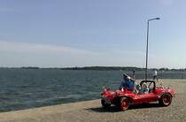 seltener VW Buggy am Stralsunder Hafen am 31.05.09