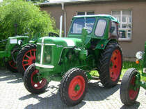 Famulus RS 14/30 auf dem Gelnde der TU Landtechnik Dresden zum Hoffest der Dresdener Landtechnikfreunde