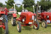 Porsche Junior 108 ausgestellt bei der Oldtimerausstellung in 76689 Karlsdorf-Neuthard am 29.06.09 
