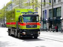 MAN ZH 189347 der Feuerwehr Zrich unterwegs in der Stadt Zrich am 06.05.2009