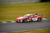 Ein weiterer Ferrari F 430 von Pecom Racing in der Motorsportarena Oschersleben am 21.06.09.