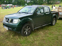 Nissan Navara (D40) Pickup mit Doppelkabine beim Landwirtschaftsfest in Mhlau
