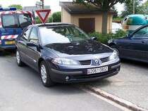 Renault Laguna, Offiziers Dienstwagen der Gendarmerie am 01/07/07.