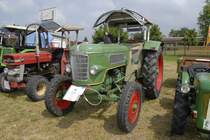 Fendt Favorit 2 pr�sentiert in der Oldtimerausstellung am 29.06.2009 in 76689 Karlsdorf-Neuthard 
