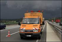 IVECO DAILY UniYet auf der Talbr�cke Lennetal. (08.07.2009)