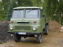 Solche Robor kamen bei der ehem. NVA und den Grenztruppen der DDR sehr oft zum Einsatz. Aufgenommen am 24.06.2009 bei Rabenau.