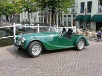 Morgan auf eine Brucke in Leiden 12-08-2007